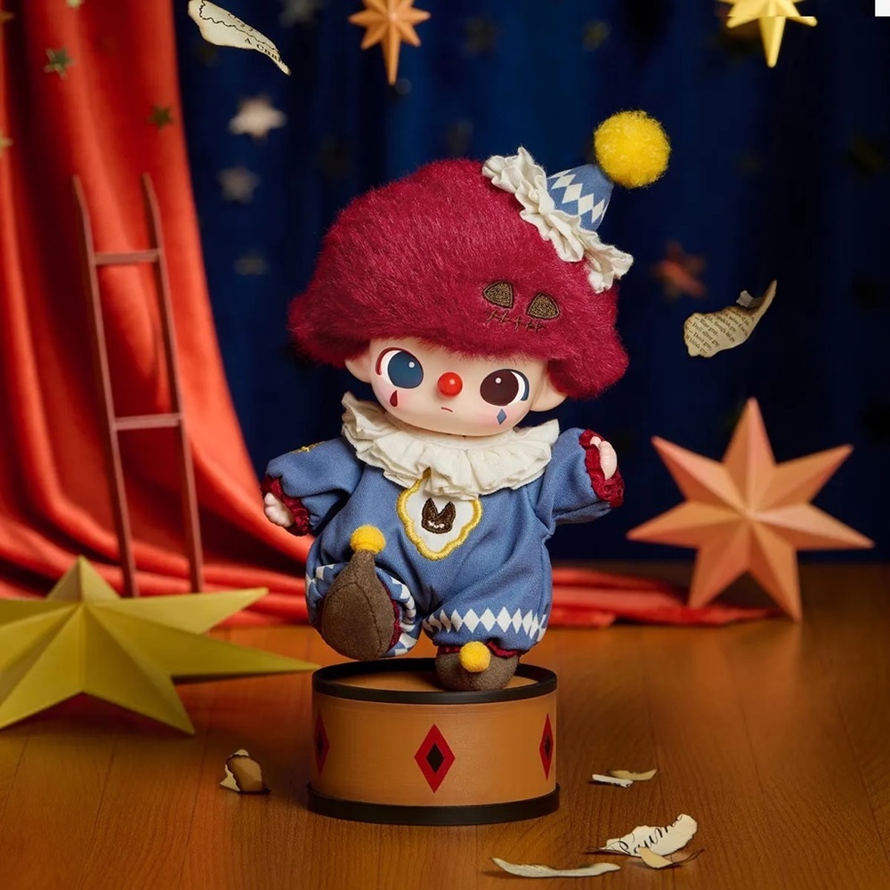 POP MART | WHY SO SERIOUS Series Vinyl Plush Pendant Blind Box - Flame Clown
